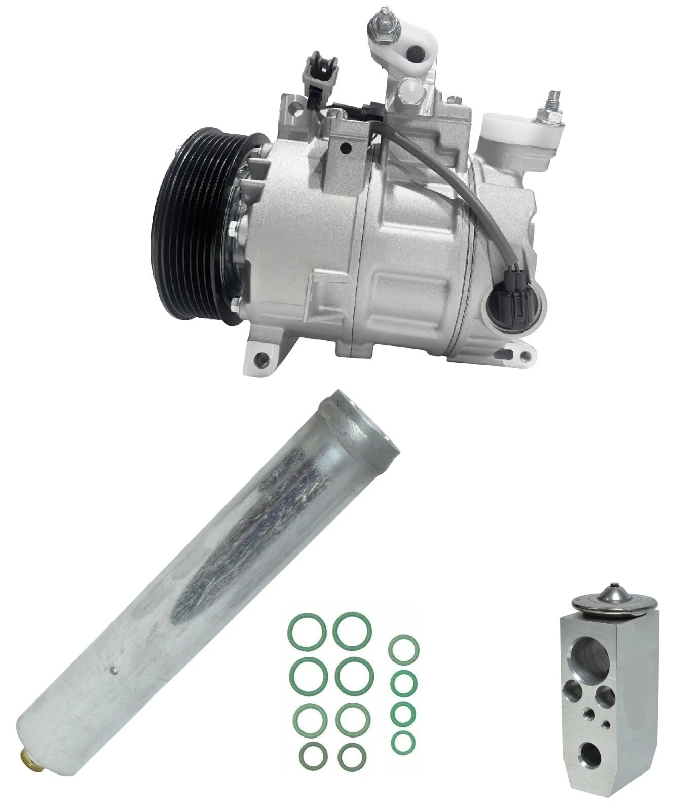 AC Compressor Kit Replacement for Infiniti G35 3.5L (2007–2008)