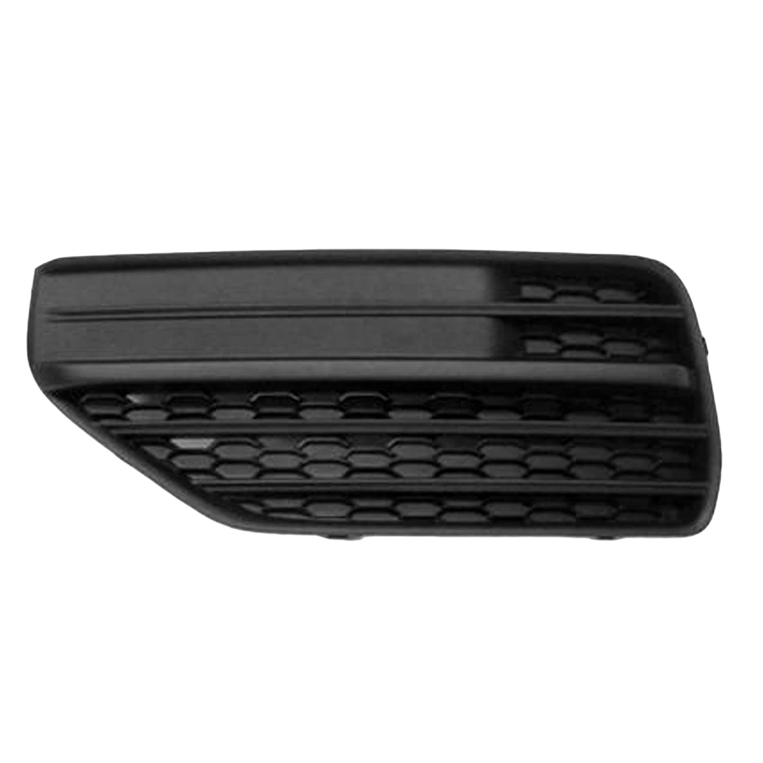 Replacement Black Textured Polypropylene Front Driver Lower Bumper Cover Grille