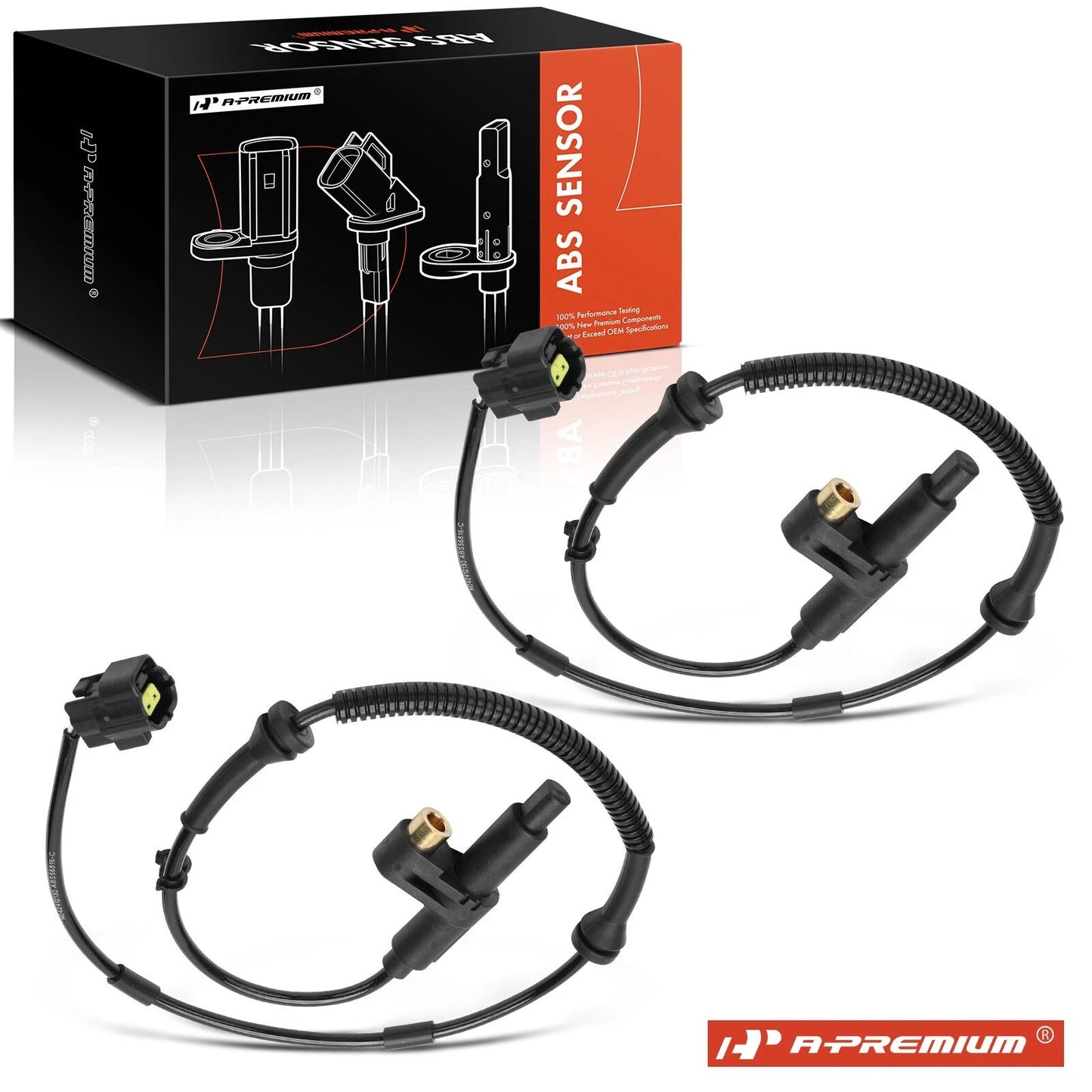 2X Rear ABS Wheel Speed Sensor for Chevy Spark (2012–2022)