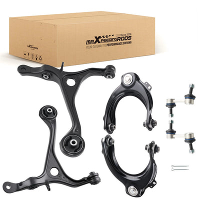 Front Upper Lower Control Arm Sway Bar Links Kit for Honda Accord (2003–2007)