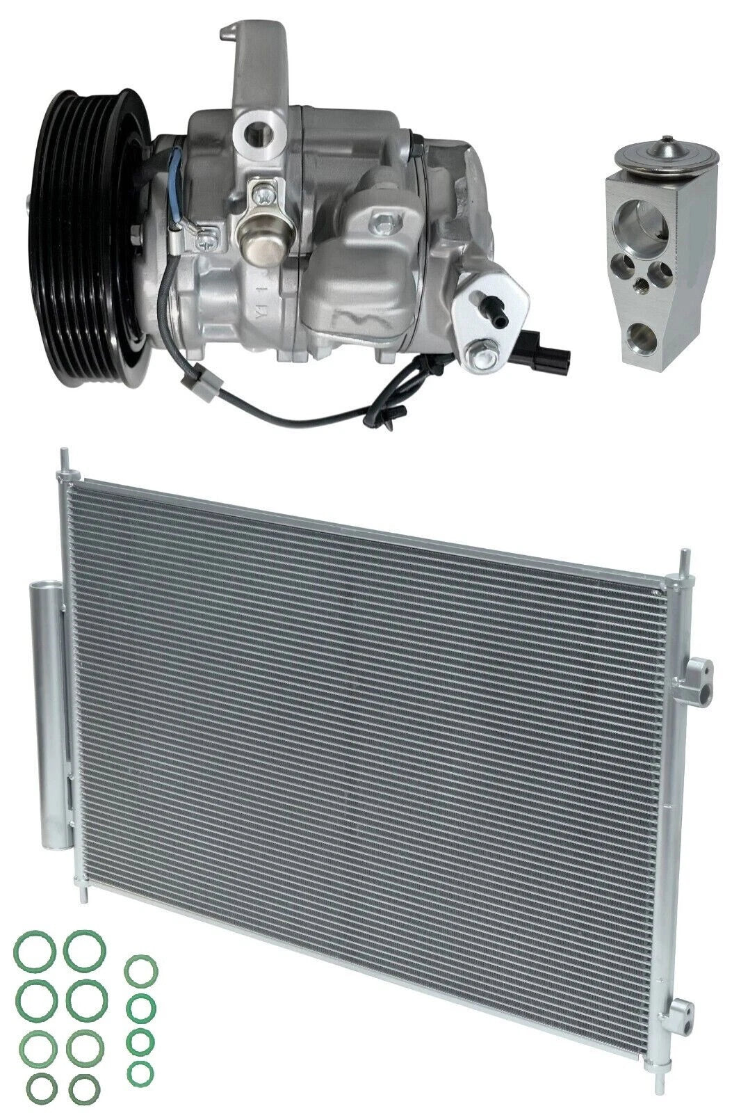 A/C Compressor Kit With Condenser for Honda HR-V 1.8L (2016–2019)