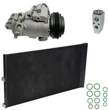 AC Compressor Kit With Condenser Replacement for Ford Expedition 3.5L (2017–2020)
