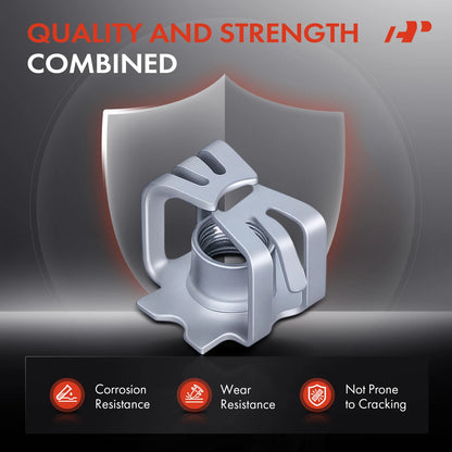 50x Push-In Nut for Chevy Buick GMC Headlights (Year Range Not Specified)