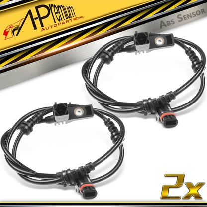 2X ABS Wheel Speed Sensor for Benz R320 R350 R500 (2006–2013)