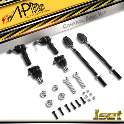 6x Front Tie Rod End Ball Joints for Chevrolet Lumina APV (1993–1996)