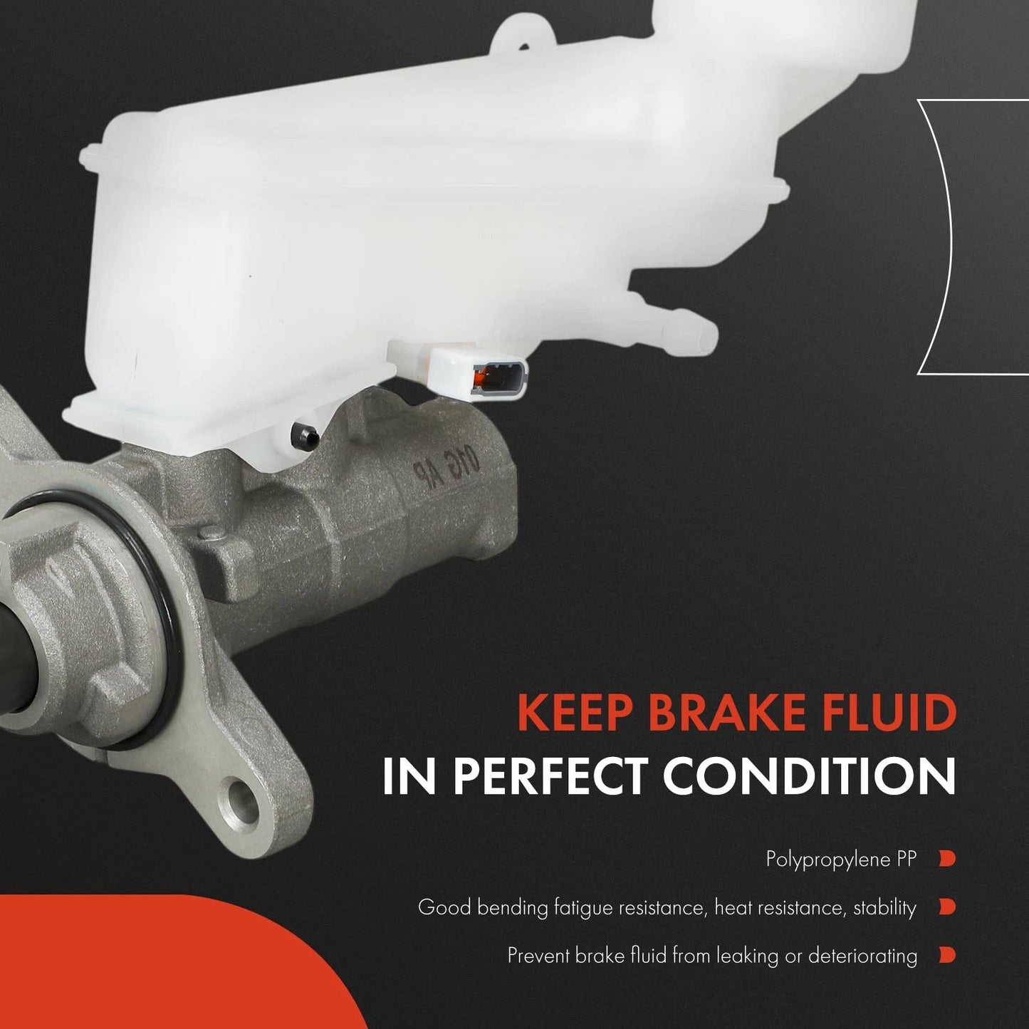 Brake Master Cylinder with Reservoir & Sensor for Chevy S10 (2016–2017)