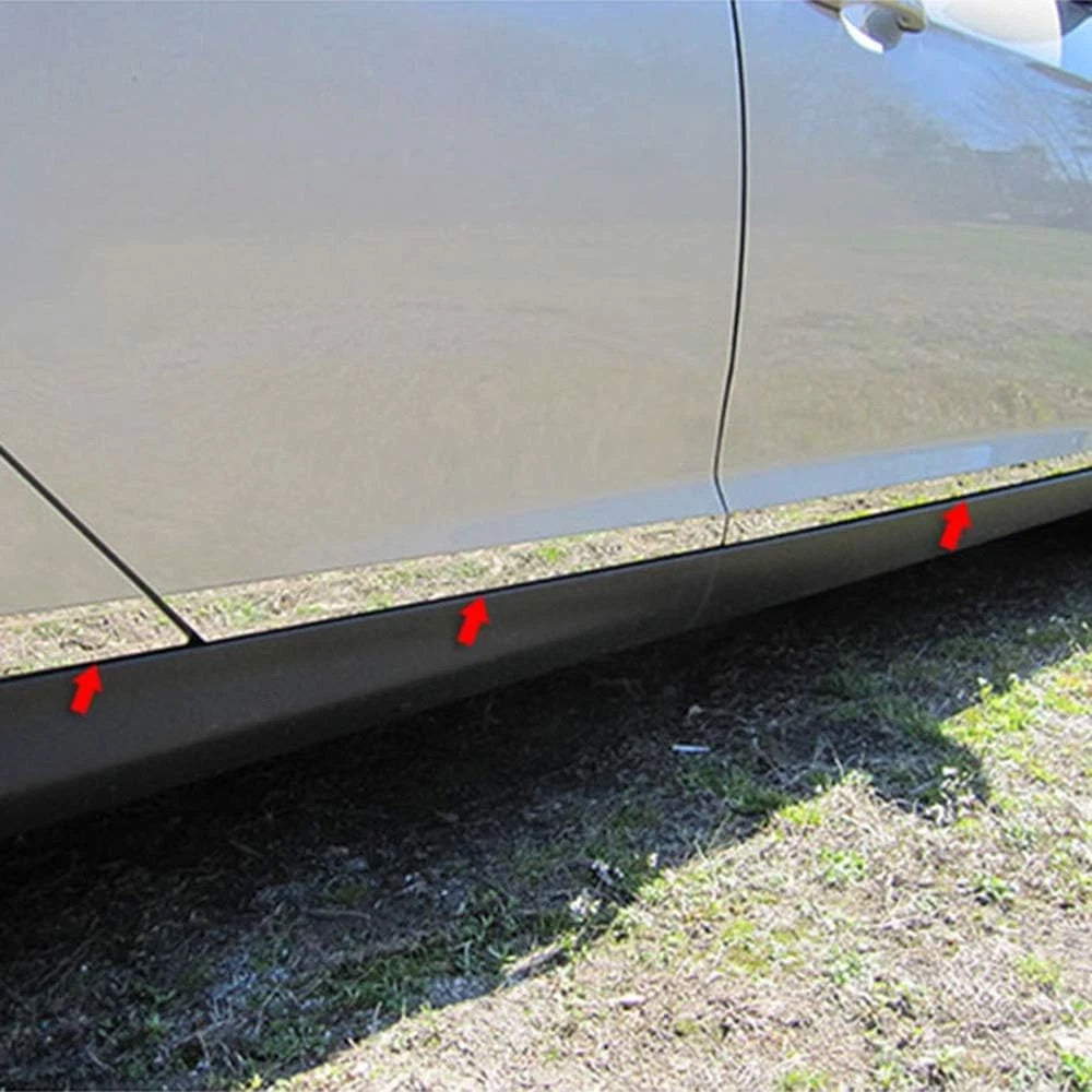 8pc Luxury FX Stainless Steel Lower Rocker Panels for Ford Focus (2015–2018)