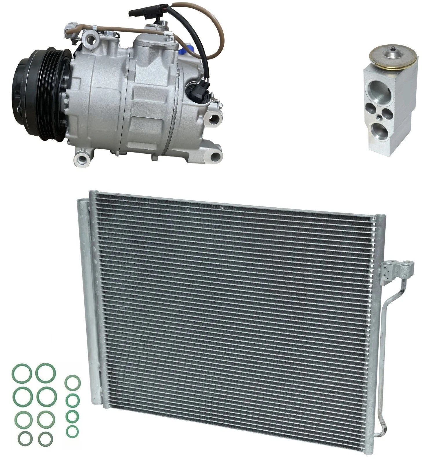 AC Compressor Kit With Condenser for BMW 750Li xDrive (2013–2015)
