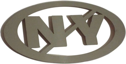 2pc. Luxury FX No NY Emblem Decal Set Stainless Steel - LUXFX3700