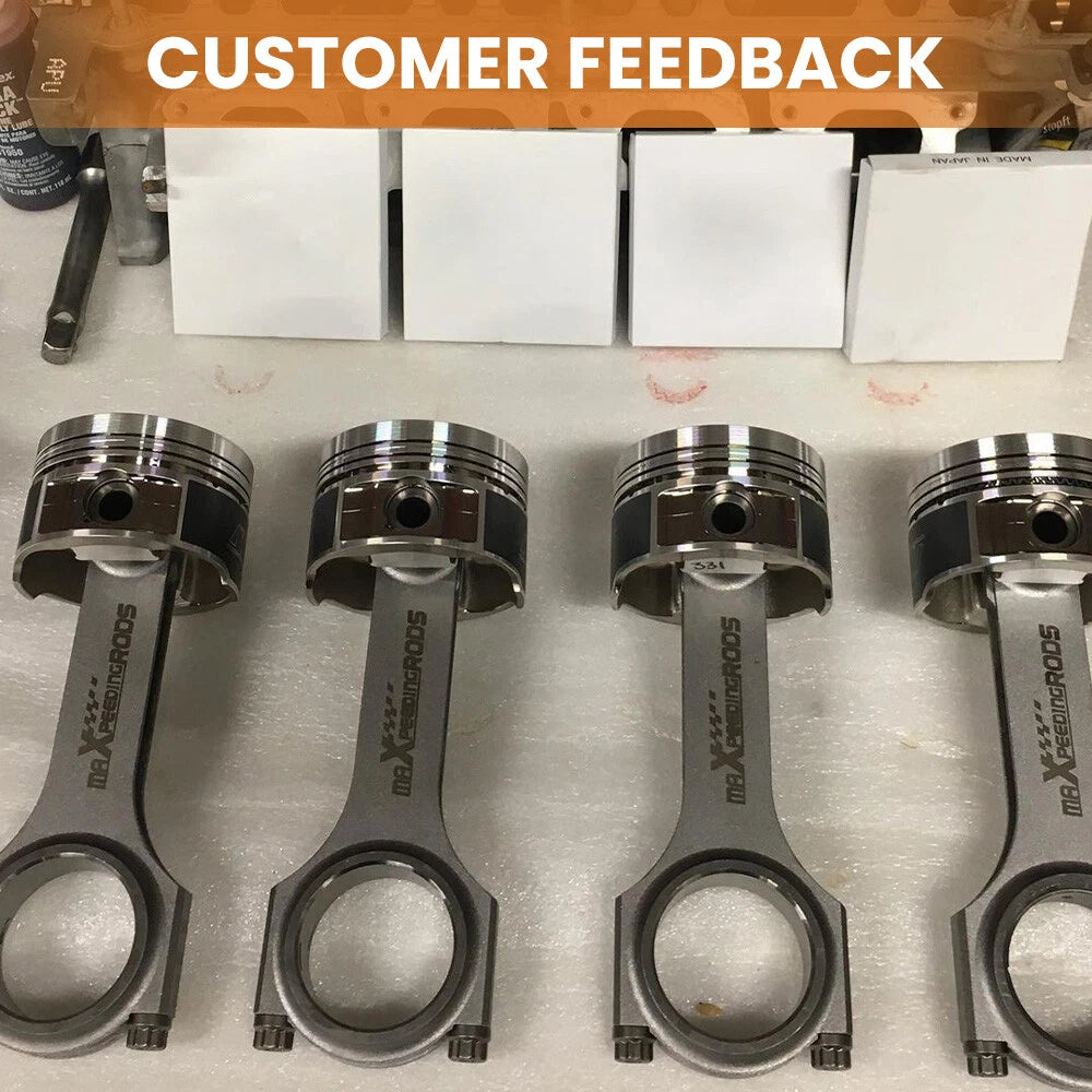 Forged EN24 Connecting Rods for Mitsubishi Lancer Evolution X (2008–2015)