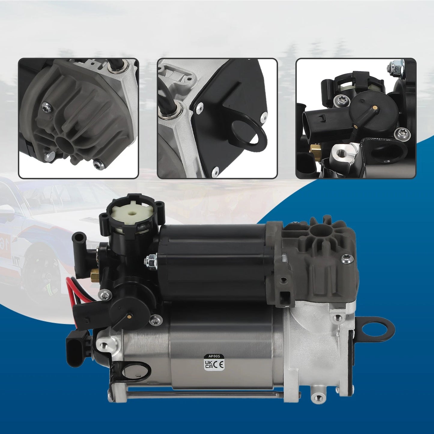Air Suspension Compressor for Mercedes S-Class W220 (2000–2006)