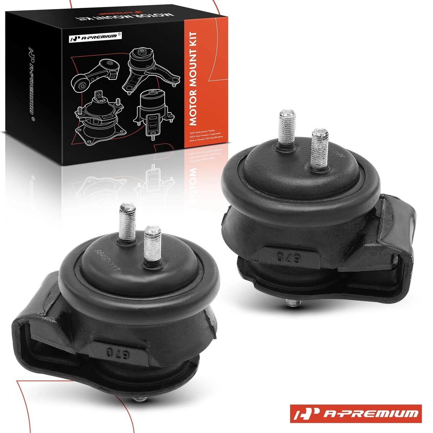 2X Front Engine Motor for Chevy Tracker (1999–2004) Mazda MPV Suzuki Vitara