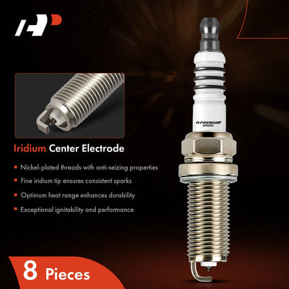 8x Iridium Platinum Spark Plugs for Mercedes-Benz E550 (2007–2011)