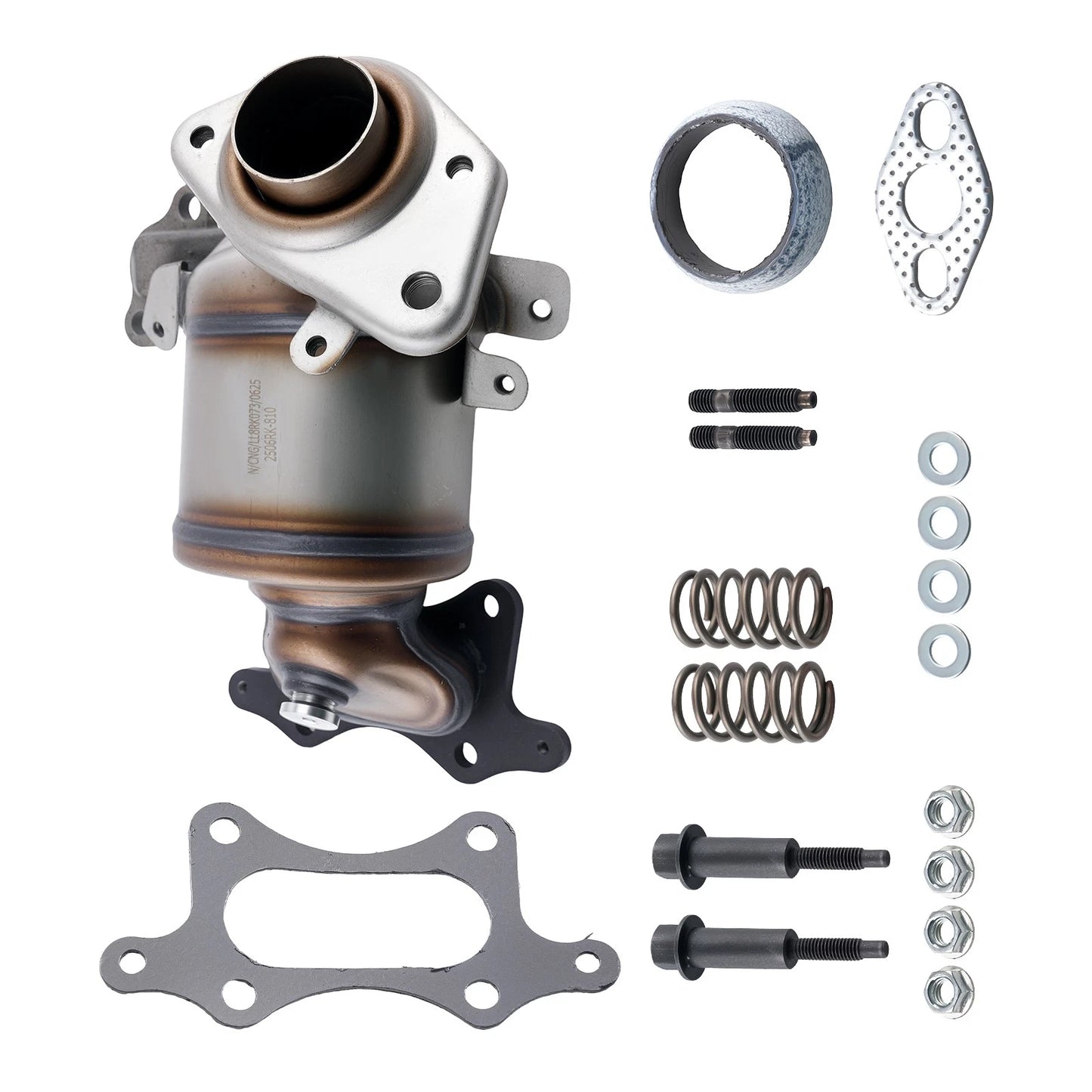 Front Side Catalytic Converter Kit for Honda Fit L4 1.5L (2015–2020)