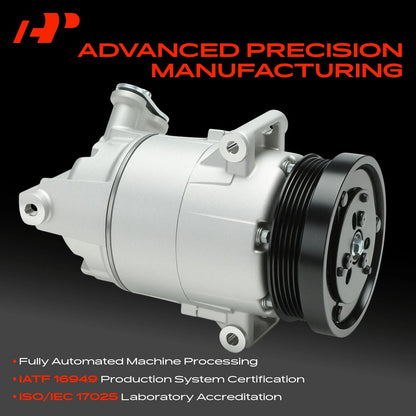 A/C Compressor with Clutch for Chevrolet Equinox (2018–2023) GMC Terrain