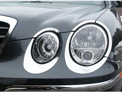 10pc. Luxury FX Stainless Steel Headlight Trim for 2004-2006 Kia Amanti 4DR