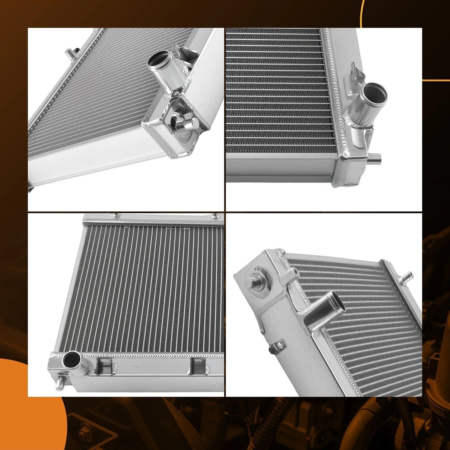 Aluminum Engine Radiator for Mazda Miata MX-5 (1998–2005) Manual