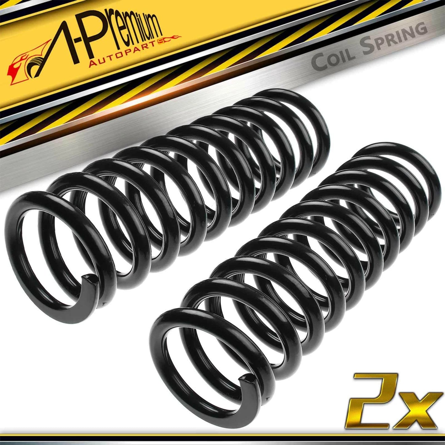 2Pcs Rear Suspension Coil Springs for Mercedes-Benz E320 (1994–1995)