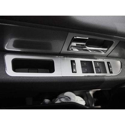 Brushed Stainless Door Arm Control Trim for 10-14 F-150 Raptor Super Crew