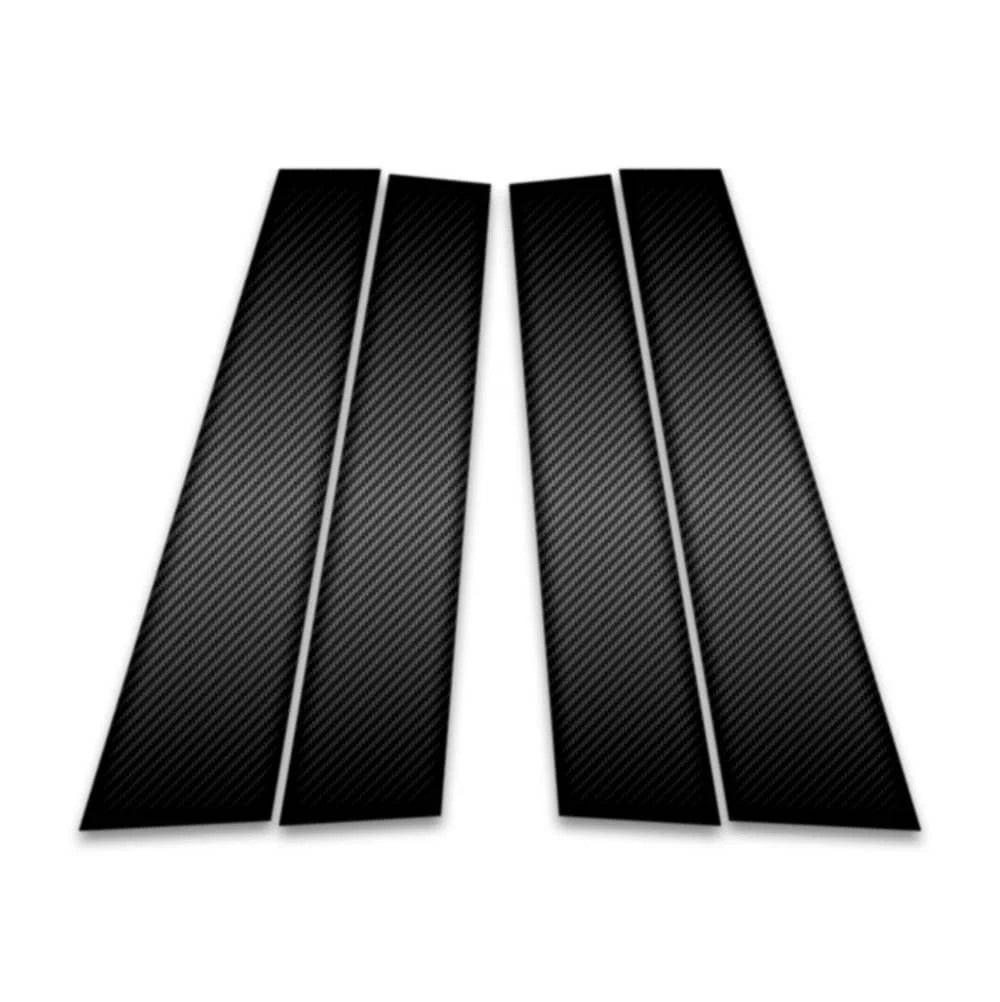 4pc Carbon Fiber Pillar Post Covers for 2010-2013 Acura ZDX - SRC0025