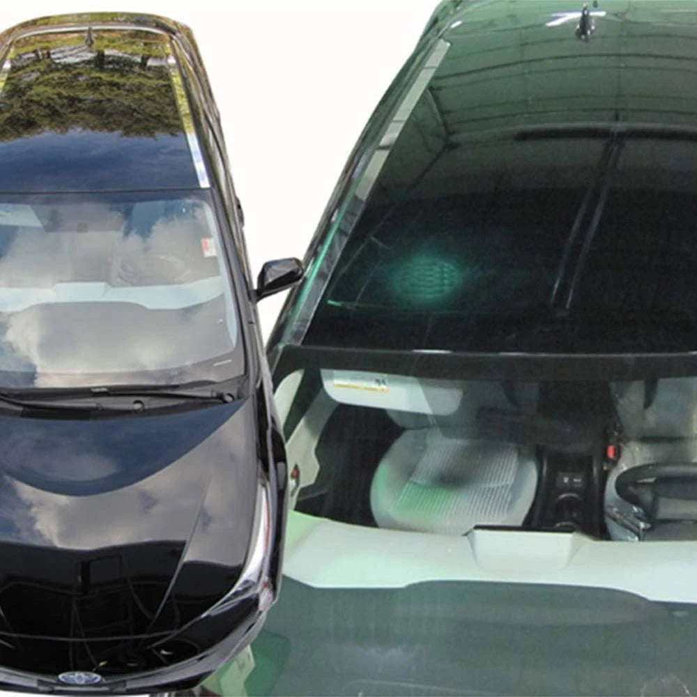 2pc Stainless Steel Roof Insert Trim for Toyota Prius (2016–2022)