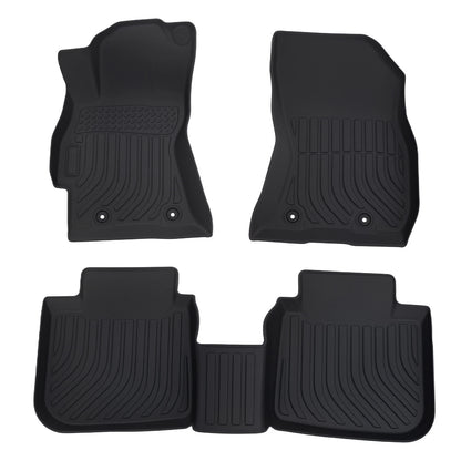 Anti-Slip Floor Mats for Subaru Outback (2015–2019) Black Rubber