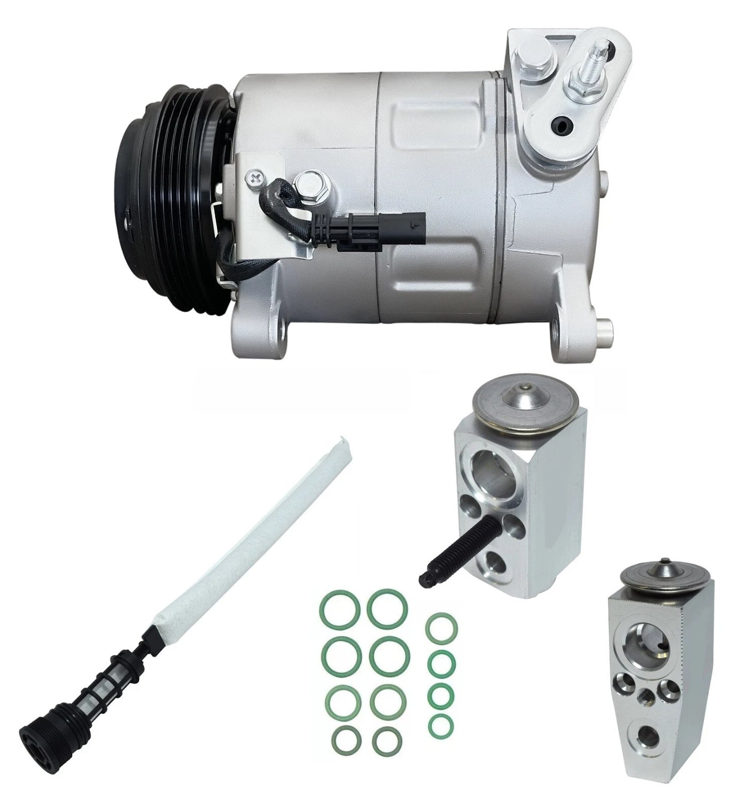 AC Compressor Kit Replacement for GMC Yukon 5.3L 6.2L V8 (2017–2017)