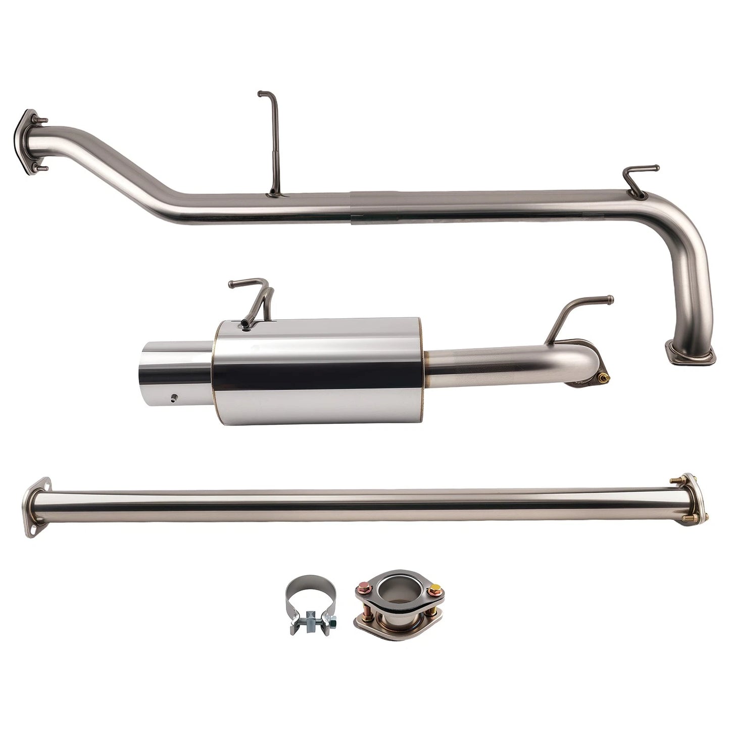 4in Tip Catback Exhaust System for Honda Accord (1998–2002) 2.3L SE/EX-R