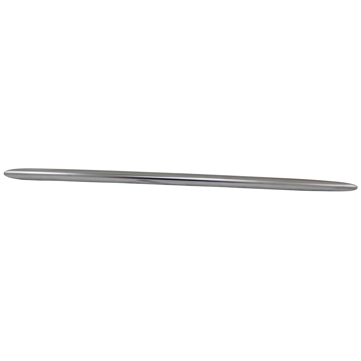 Replacement Chrome ABS Plastic Front Passenger Upper Bumper Cover Grille Molding