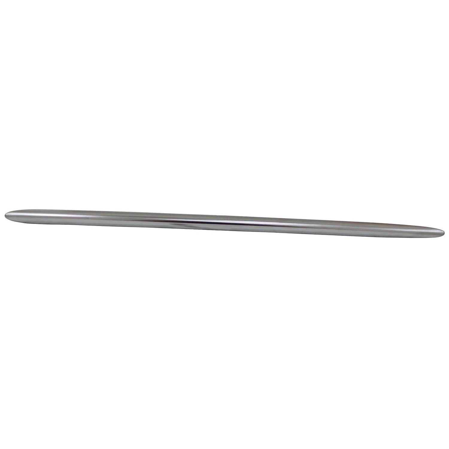 Replacement Chrome ABS Plastic Front Passenger Upper Bumper Cover Grille Molding
