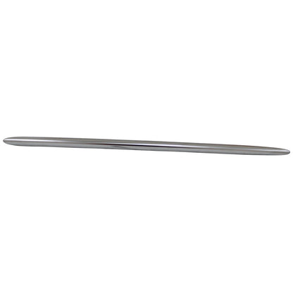 Replacement Chrome ABS Plastic Front Passenger Upper Bumper Cover Grille Molding