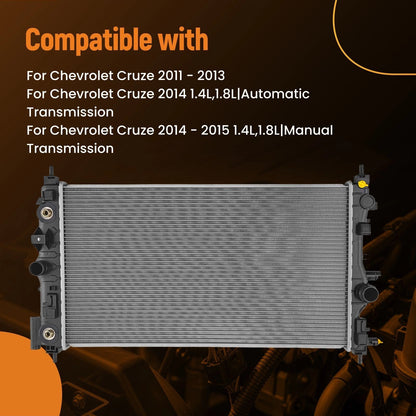 Engine Radiator for Chevrolet Cruze (2011–2013)