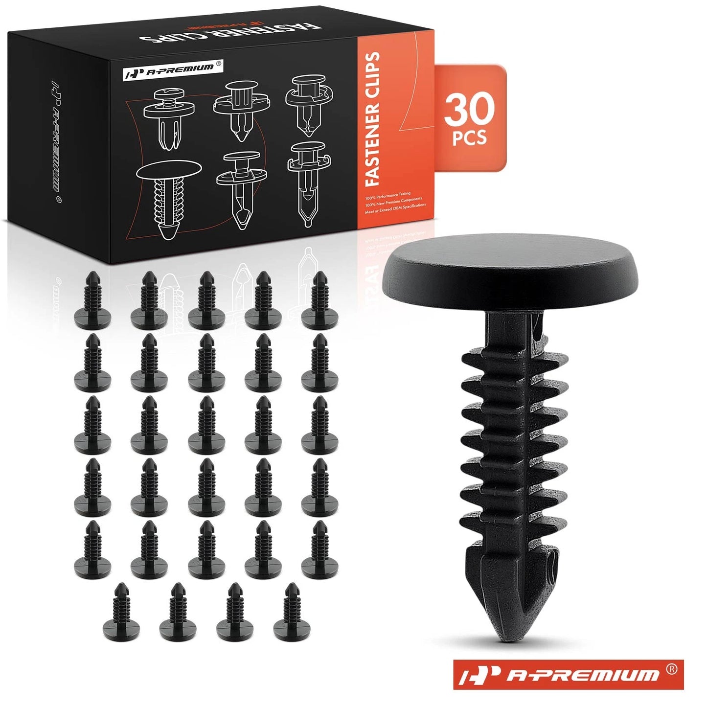 30Pcs Weatherstrip Retainer Clips for GM Chevy Buick