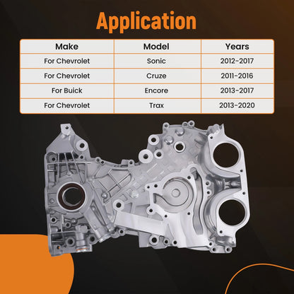 Aluminum Timing Cover for Chevrolet Trax (2013–2020)