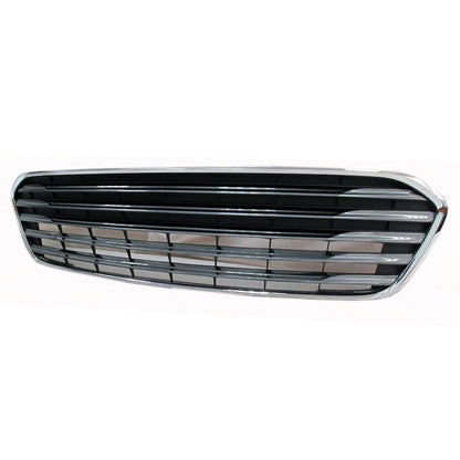 Front Bumper Cover Grille Replacement Black Chrome for Toyota Tacoma (2016–2023)