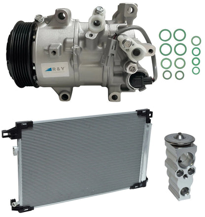 A C Compressor Kit With Condenser for Toyota C-HR 2.0L (2019–2022)