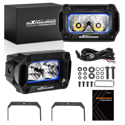 20W LED Off-Road Auxiliary Light Rectangular for Universal (2000–2000)