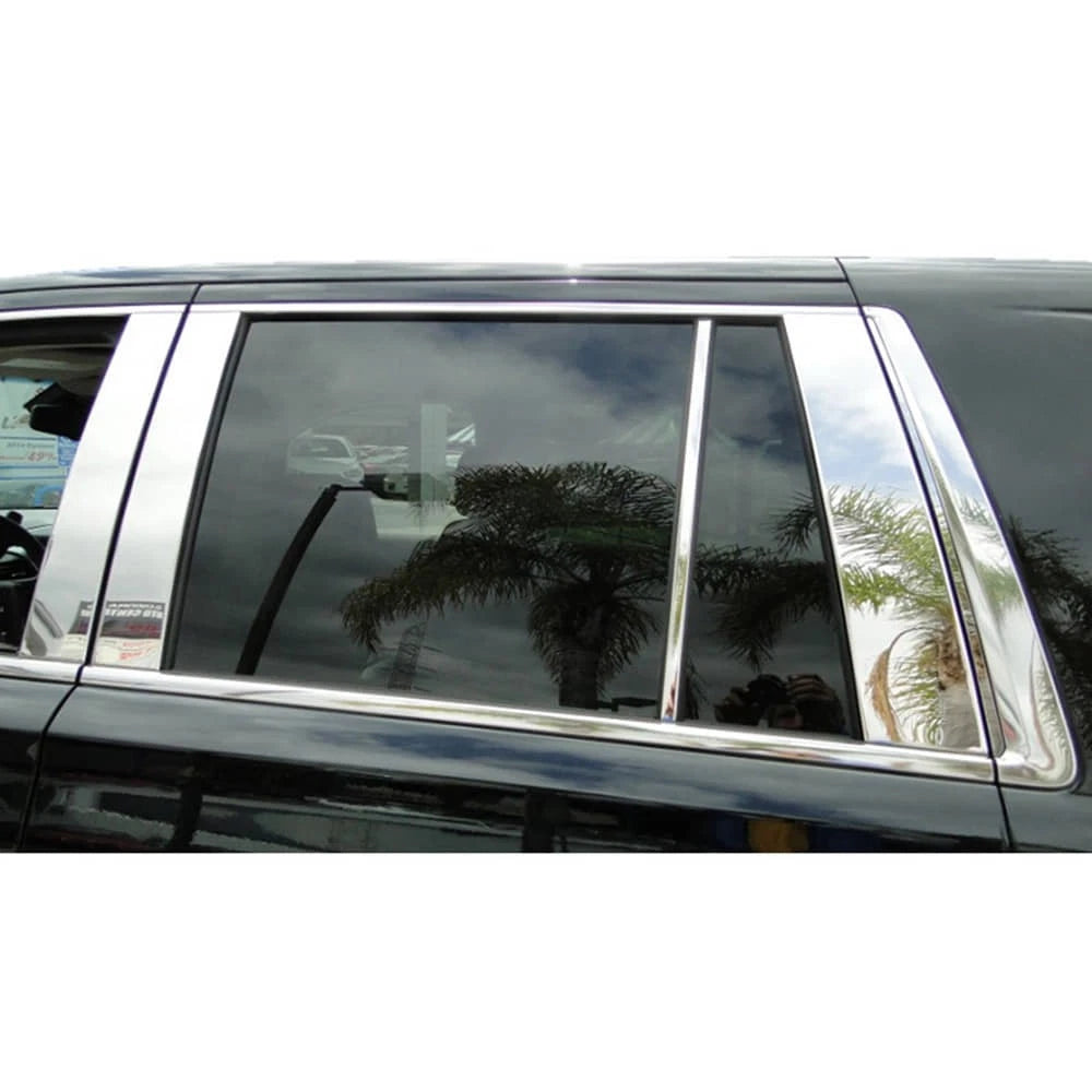 Chrome Stainless Steel Pillar Posts (10 PC) for 2015-2020 GMC Yukon