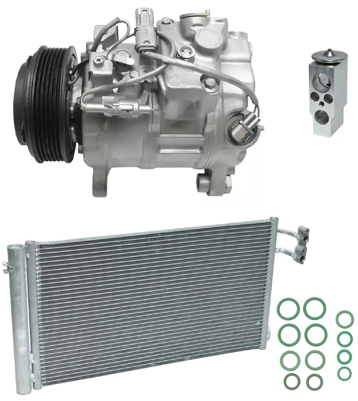 AC Compressor Kit With Condenser for BMW Z4 2.0L Turbo (2015–2016)