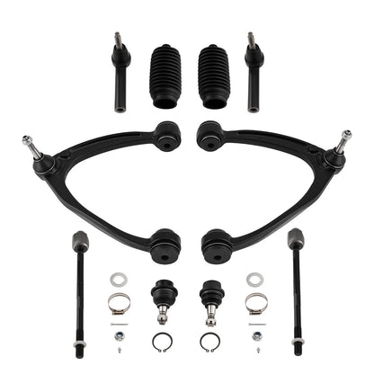 Front Upper Control Arms and Tie Rods for 2007–2013 GMC Sierra Silverado