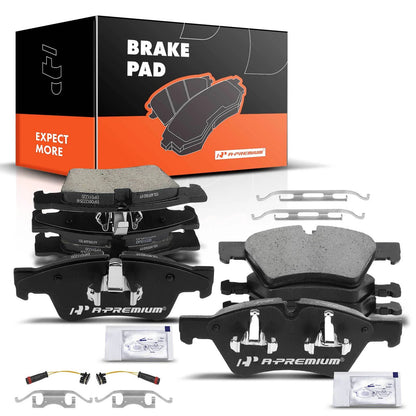 8x Ceramic Brake Pads for Mercedes-Benz ML350 ML450 (2006–2011)