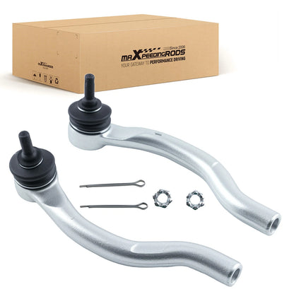 2x Front Outer Tie Rod Ends for 2003–2007 Honda Accord