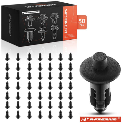 50Pcs 6mm Door Trim Clips for Chevy Pontiac