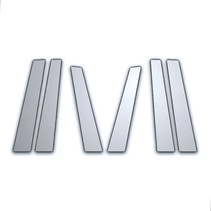 6Pc Chrome Pillar Post Covers Replacement for Chrysler Pacifica (2004–2008)