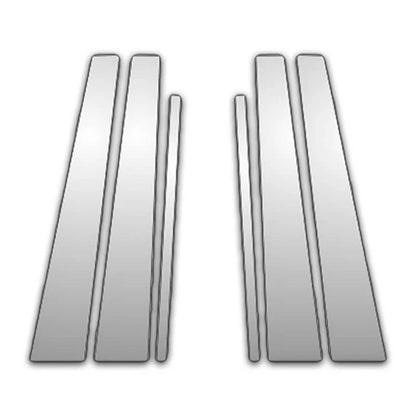 6Pc Chrome Pillar Post Covers for 94-99 Cadillac Deville - P1407
