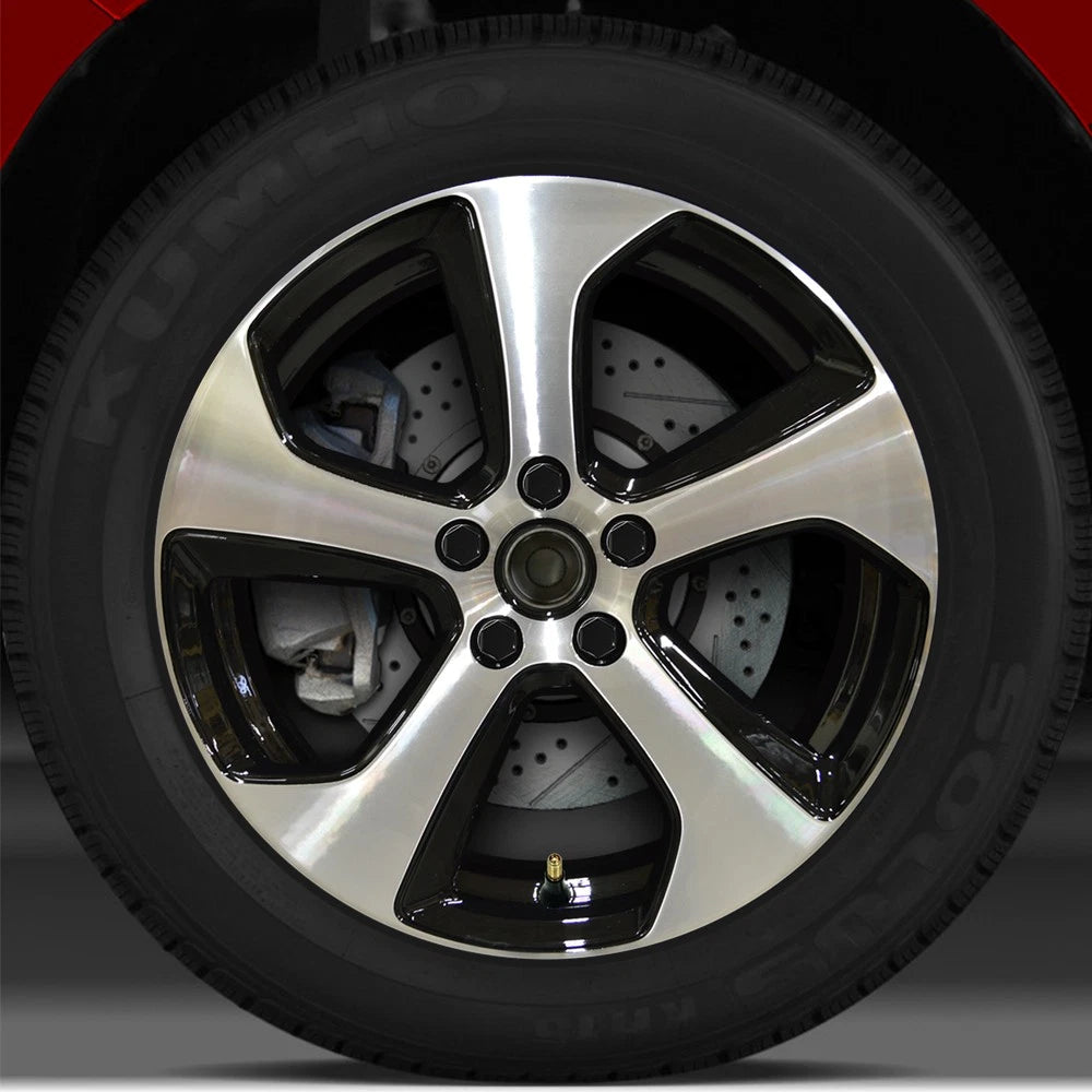 18x7.5 Factory Wheel (Black Machined Painted) for 2014-2018 Volkswagen Golf