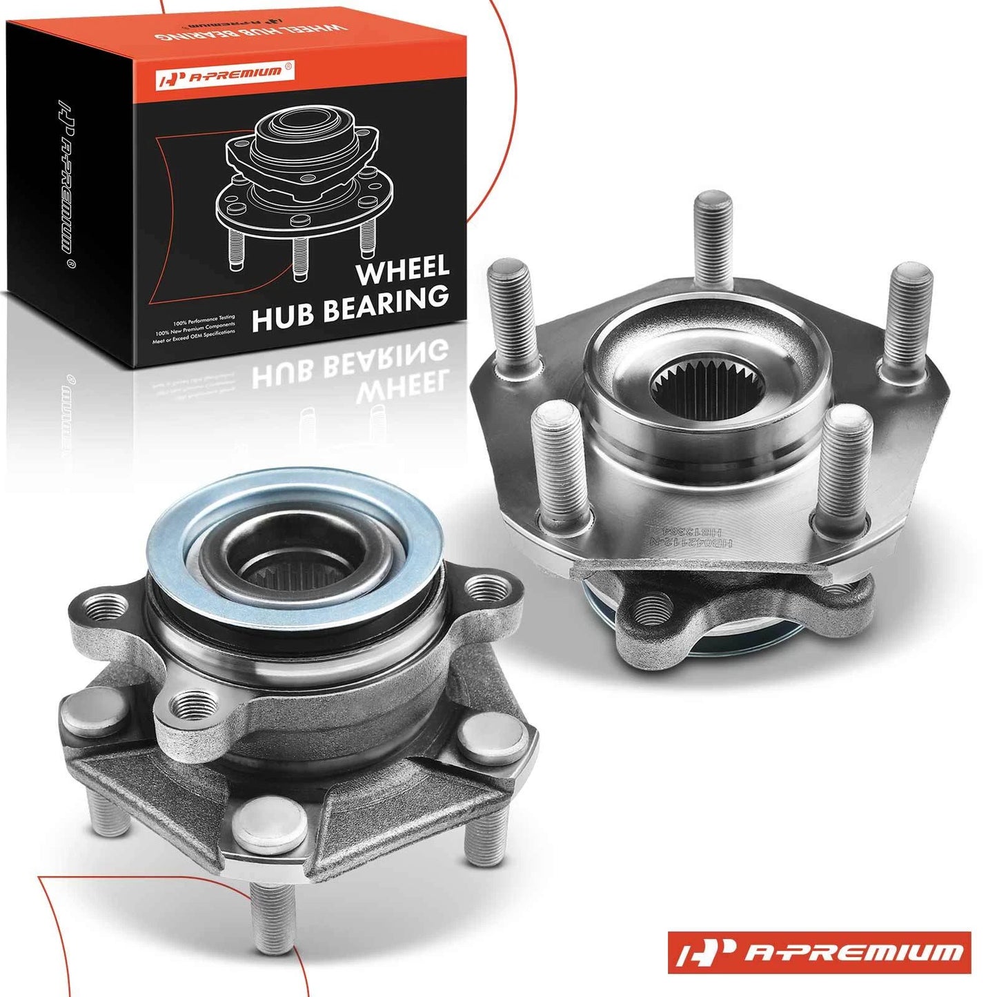 2X Front Wheel Hub & Bearing Assembly for Nissan Sentra NV200 (2013–2019)