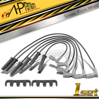 6x Spark Plug Wire Set for Chevy Equinox (2005–2009) Malibu Buick Pontiac G6