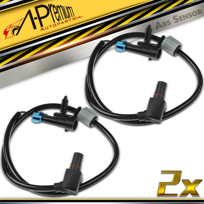 2X Front ABS Wheel Speed Sensor for Chevrolet Blazer (1998–2005)