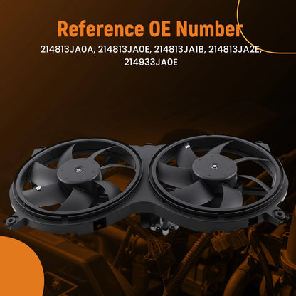 Cooling Fan for Nissan Pathfinder (2013–2020) 214813JA0A 214813JA0E